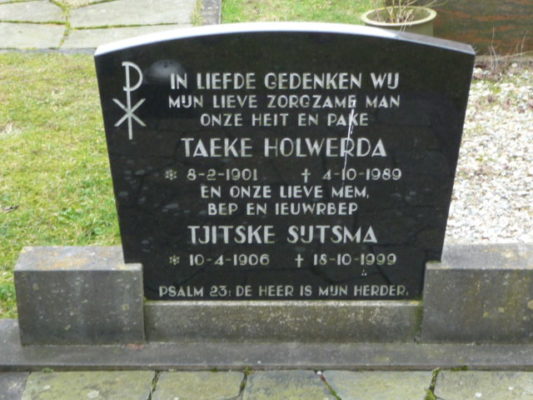 Taeke  Holwerda