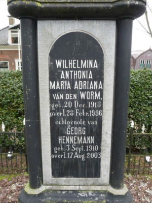 Wilhelmina Anthonia Maria Adriana van den Worm